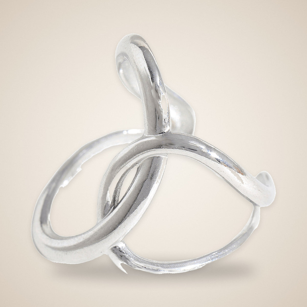 Bague Entrelacs – vue détaillée 4 – Maison Trèfle