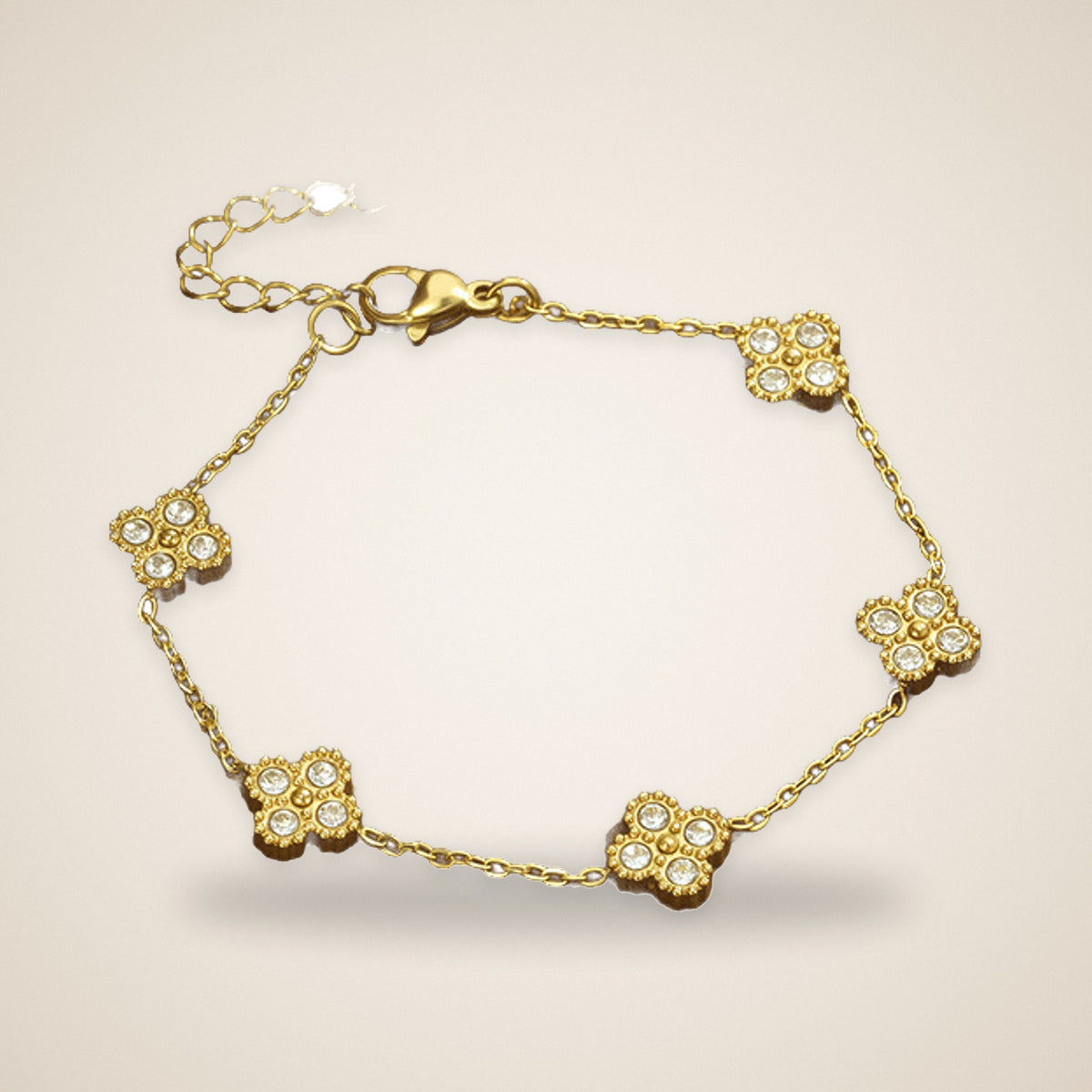 Bracelet Trèfle Éclat – vue détaillée 2 – Maison Trèfle