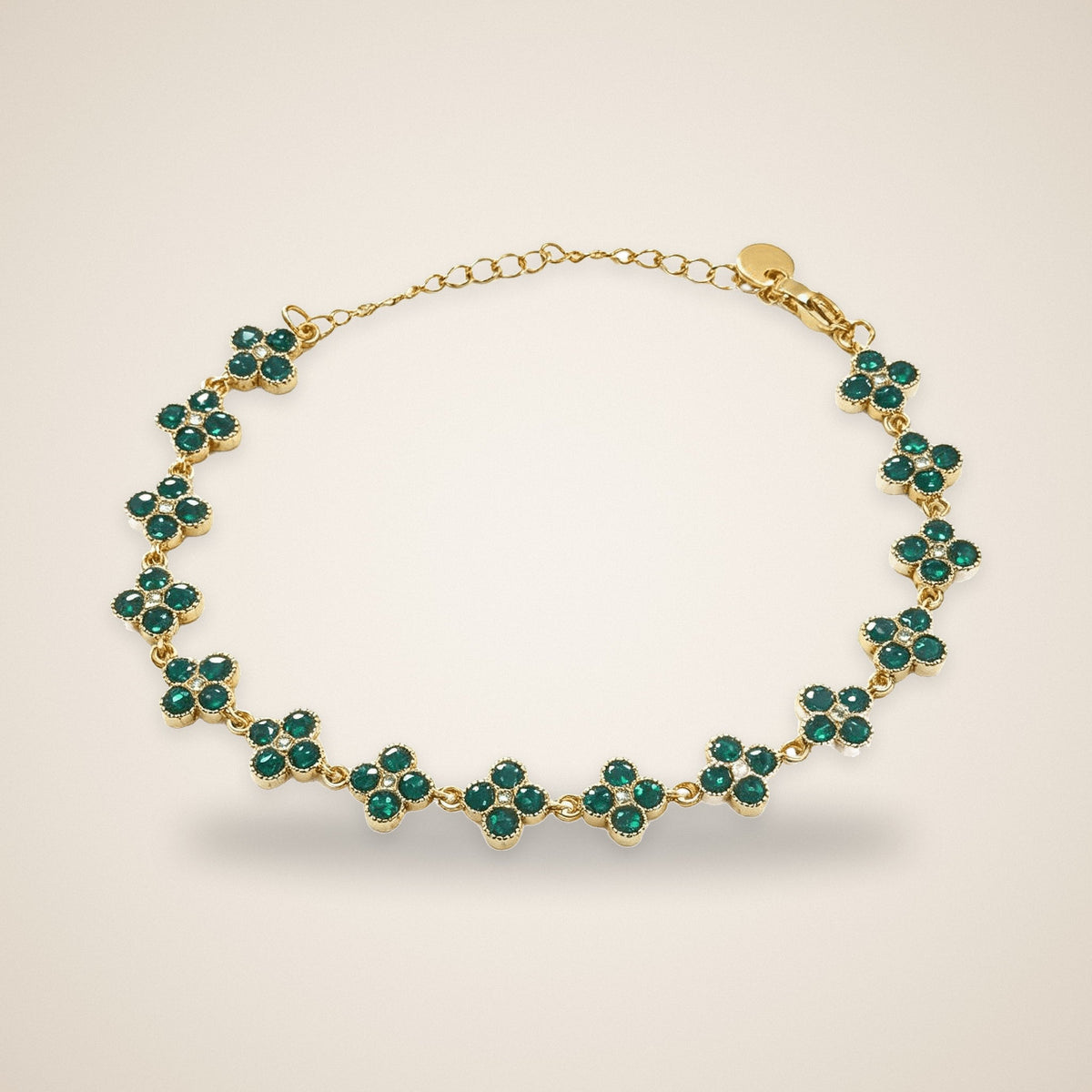Bracelet Trèfles Colorés – vue détaillée 2 – Maison Trèfle