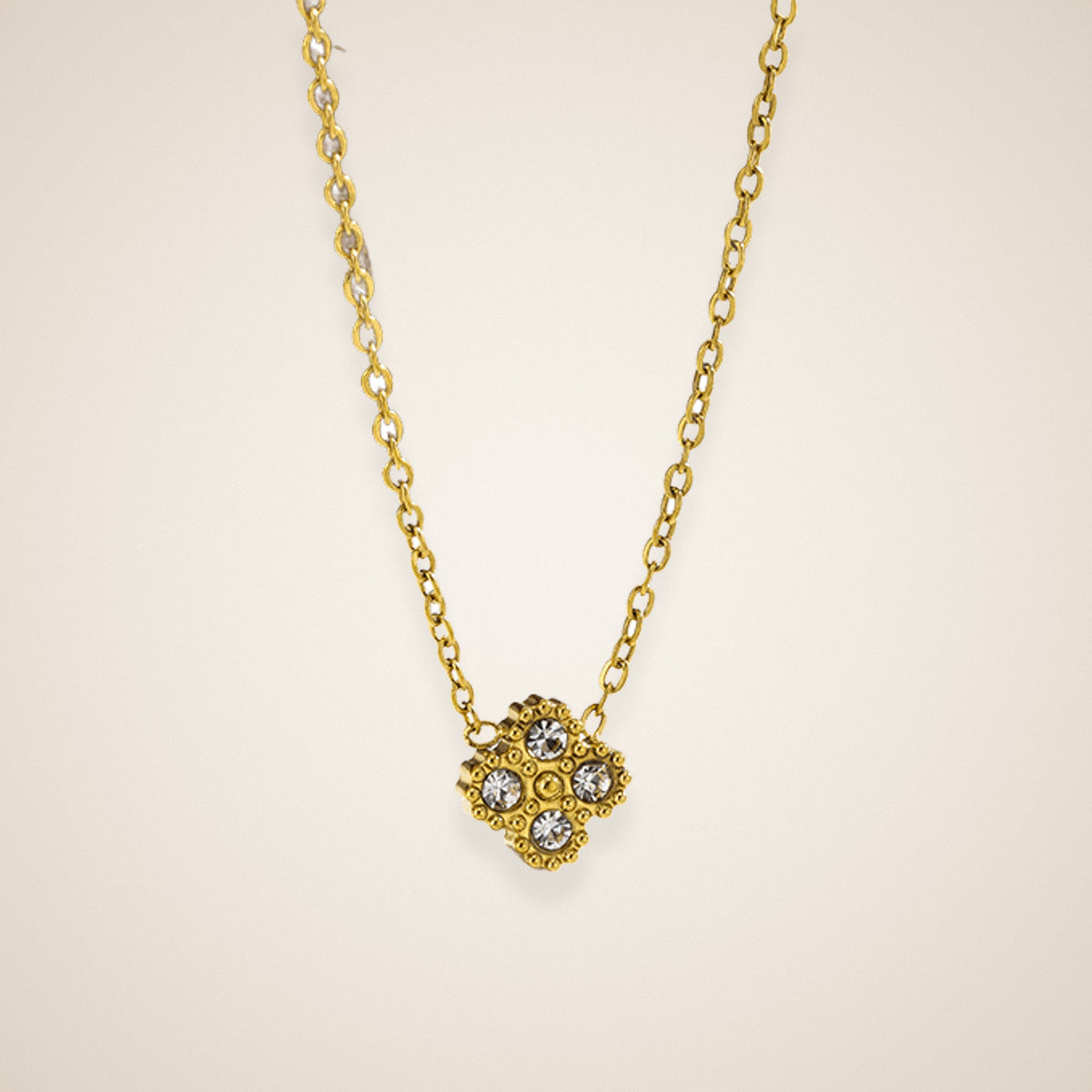 Collier Trèfle Éclat – vue détaillée 3 – Maison Trèfle